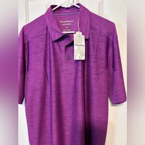 Tommy Bahama Island Zone Palm Coast Polo Shirt NWT Men’s Large